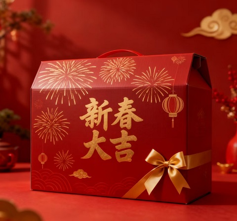 臘味年貨福袋新年大禮包包裝盒